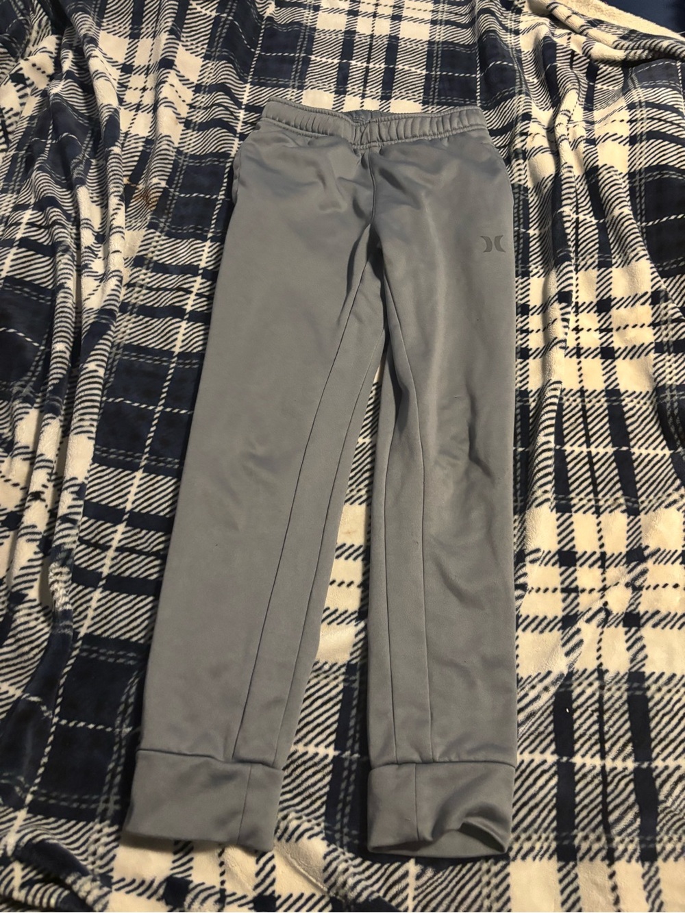 Hurley Gray Athletic Joggers boys medium